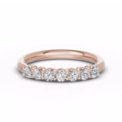 Unity Prong 7-Stone Lab Band (.50 ct. tw.)