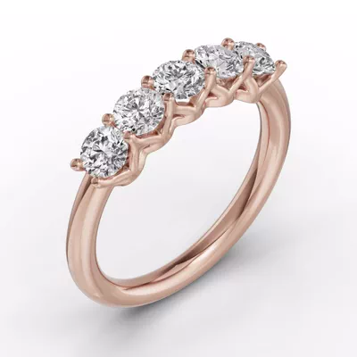 Unity Prong 5-Stone Band (1.00 ct. tw.)