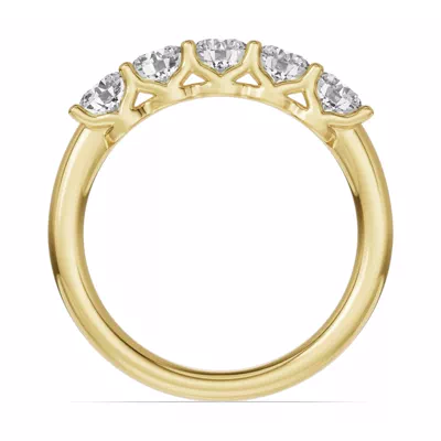 Unity Prong 5-Stone Lab Band (1.00 ct. tw.)