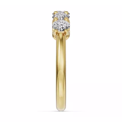 Unity Prong 5-Stone Lab Band (1.00 ct. tw.)