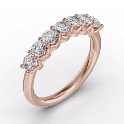 Unity Prong 7-Stone Band (1.00 ct. tw.)