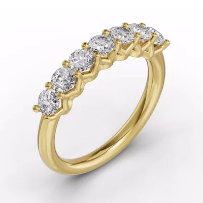 Unity Prong 7-Stone Band (1.00 ct. tw.)