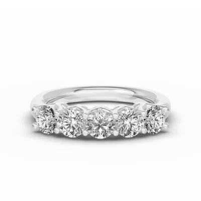 Unity Prong 5-Stone Lab Band (1.50 ct. tw.)