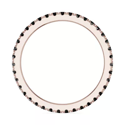 Chroma Black Diamond Eternity Band