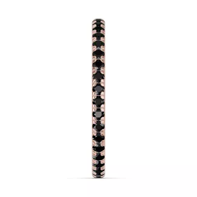 Chroma Black Diamond Eternity Band