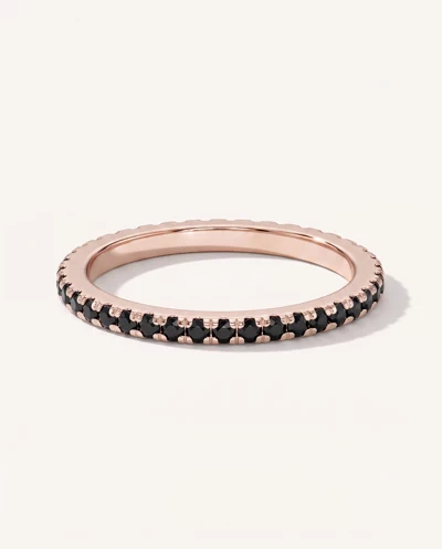 Chroma Black Diamond Eternity Band