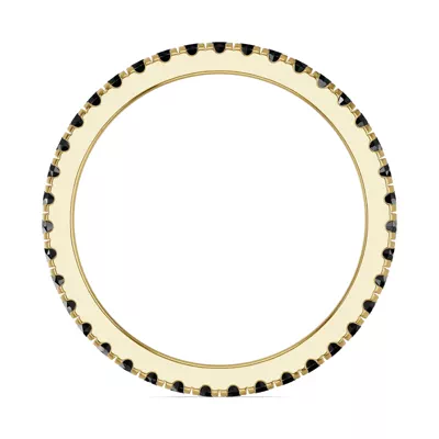 Chroma Black Diamond Eternity Band