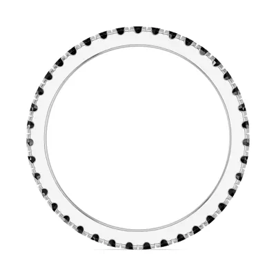 Chroma Black Diamond Eternity Band