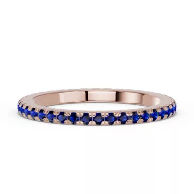 Chroma Sapphire Eternity Band