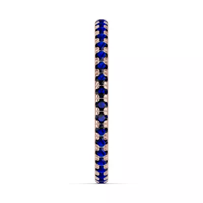 Chroma Sapphire Eternity Band