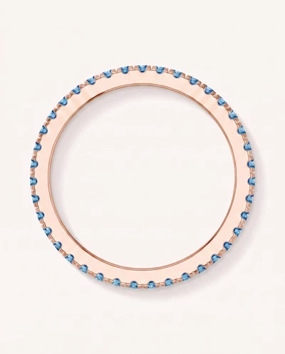 Chroma London Blue Topaz Eternity Band