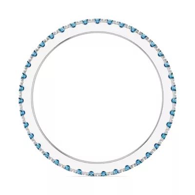 Chroma London Blue Topaz Eternity Band