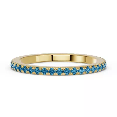 Chroma London Blue Topaz Eternity Band