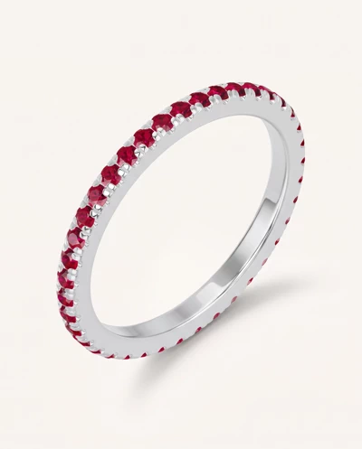 Chroma Ruby Eternity Band
