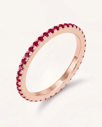 Chroma Ruby Eternity Band