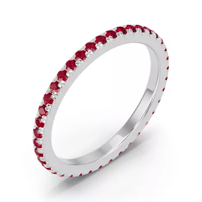 Chroma Ruby Eternity Band