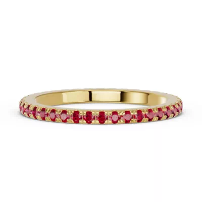 Chroma Ruby Eternity Band