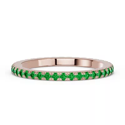 Chroma Tsavorite Eternity Band