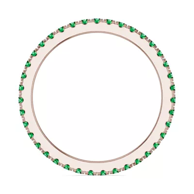Chroma Tsavorite Eternity Band