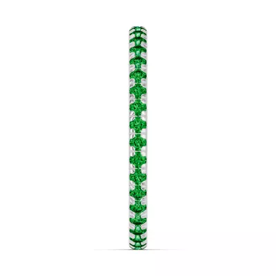 Chroma Tsavorite Eternity Band