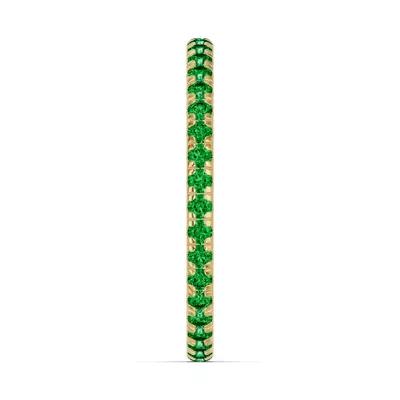 Chroma Tsavorite Eternity Band