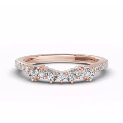 Papillon Pavé Diamond Band