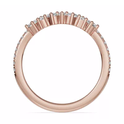 Papillon Pavé Diamond Band