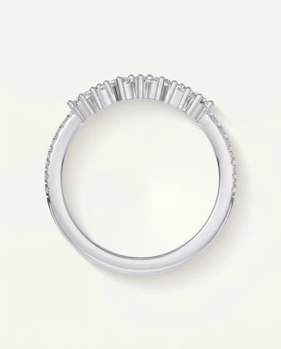 Papillon Pavé Diamond Band