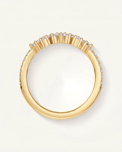 Papillon Pavé Diamond Band