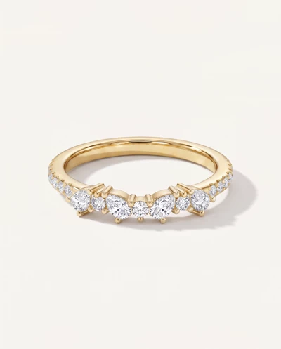 Papillon Pavé Diamond Band