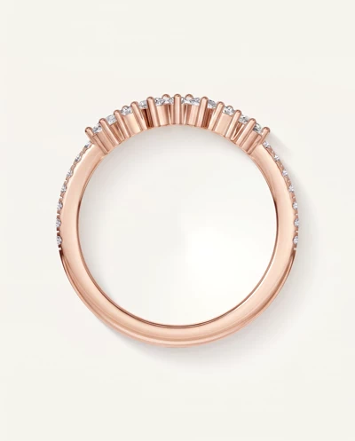 Papillon Pavé Diamond Band