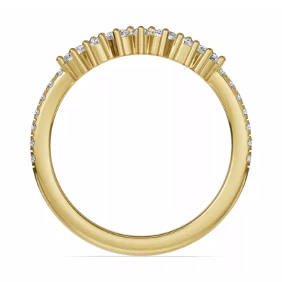 Papillon Pavé Diamond Band