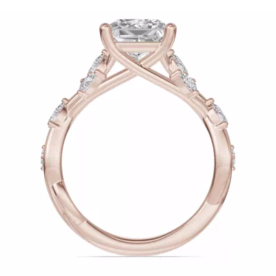 Botanical Twist Engagement Ring