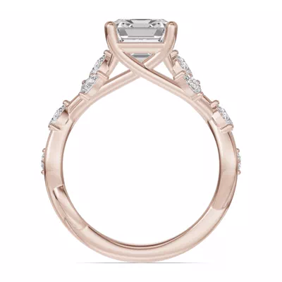 Botanical Twist Engagement Ring