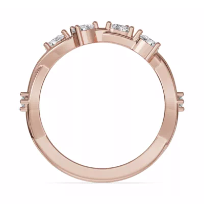 Botanical Twist Diamond Band