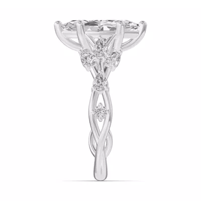 Botanical Twist Engagement Ring
