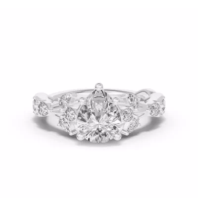 Botanical Twist Engagement Ring