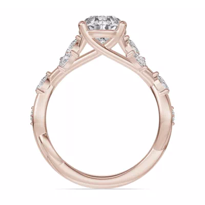 Botanical Twist Engagement Ring