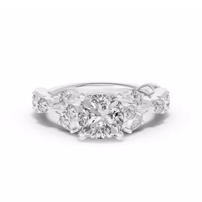 Botanical Twist Engagement Ring