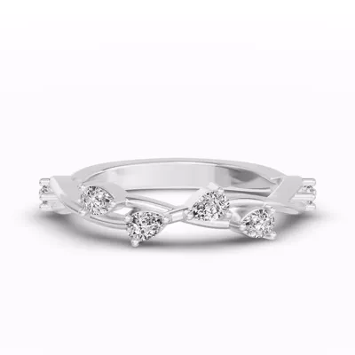 Botanical Twist Diamond Band