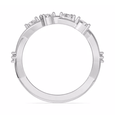 Botanical Twist Diamond Band