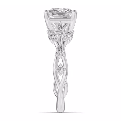 Botanical Twist Engagement Ring