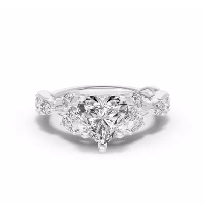 Botanical Twist Engagement Ring