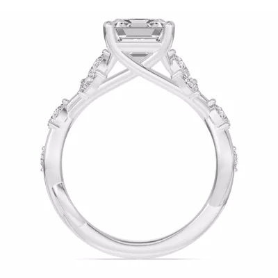 Botanical Twist Engagement Ring
