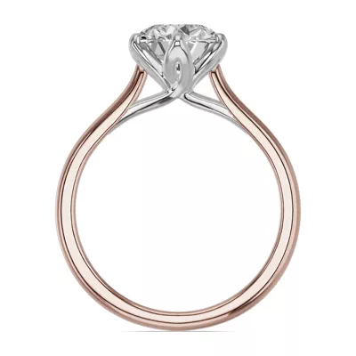 Marigold Tulip Engagement Ring (2mm)