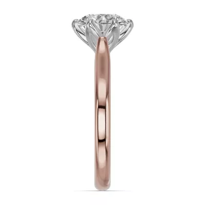 Marigold Tulip Engagement Ring (2mm)
