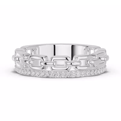 Chain Reaction Pavé Band