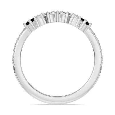 Papillon Pavé Black Diamond Band