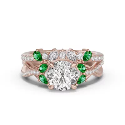 Papillon Pavé Tsavorite Band