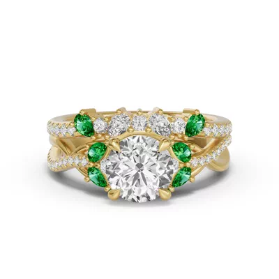Papillon Pavé Tsavorite Band